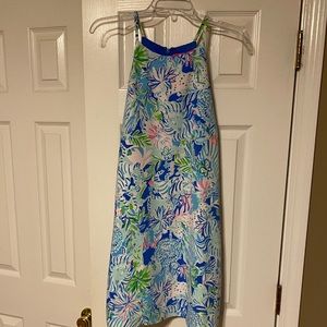 Lilly Pulitzer pearl romper lion around